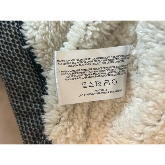 Orvis Sweater Mens M sherpa Fleece Black 1/4 Zip Pullover Sweatshirt Golfing - Picture 5 of 12